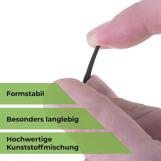 Karella Soft dart tips Pro-Tip 1000 pieces, super stable and perfect grip in the board, black, white - ShopVlot van Karella — afbeelding 5