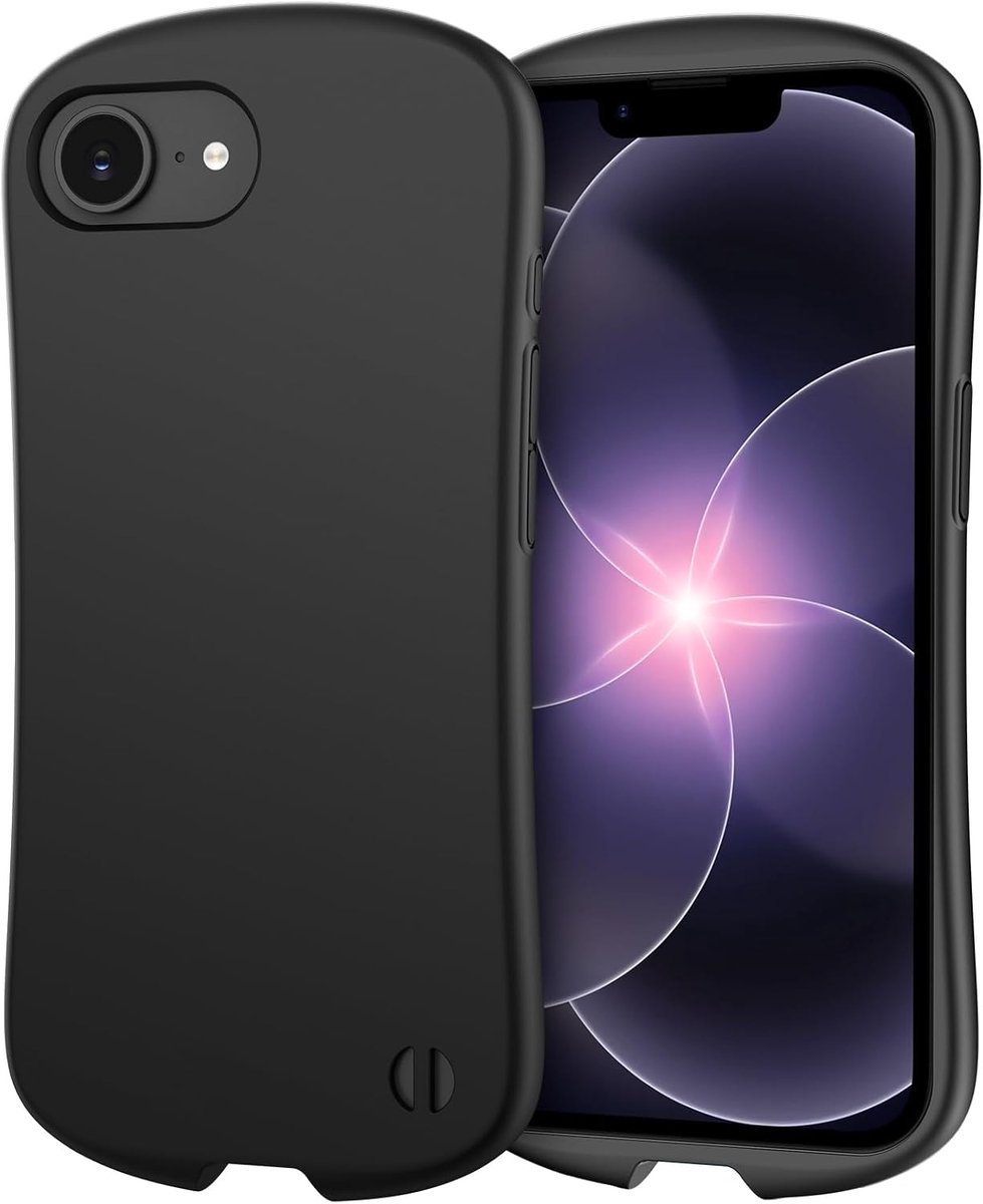 Beschermhoes compatibel met iPhone 17e/16e 6,1 inch, zwart - ShopVlot