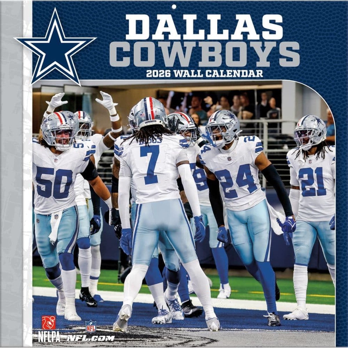 Dallas Cowboys 2026 12x12 Team Wall Calendar - ShopVlot