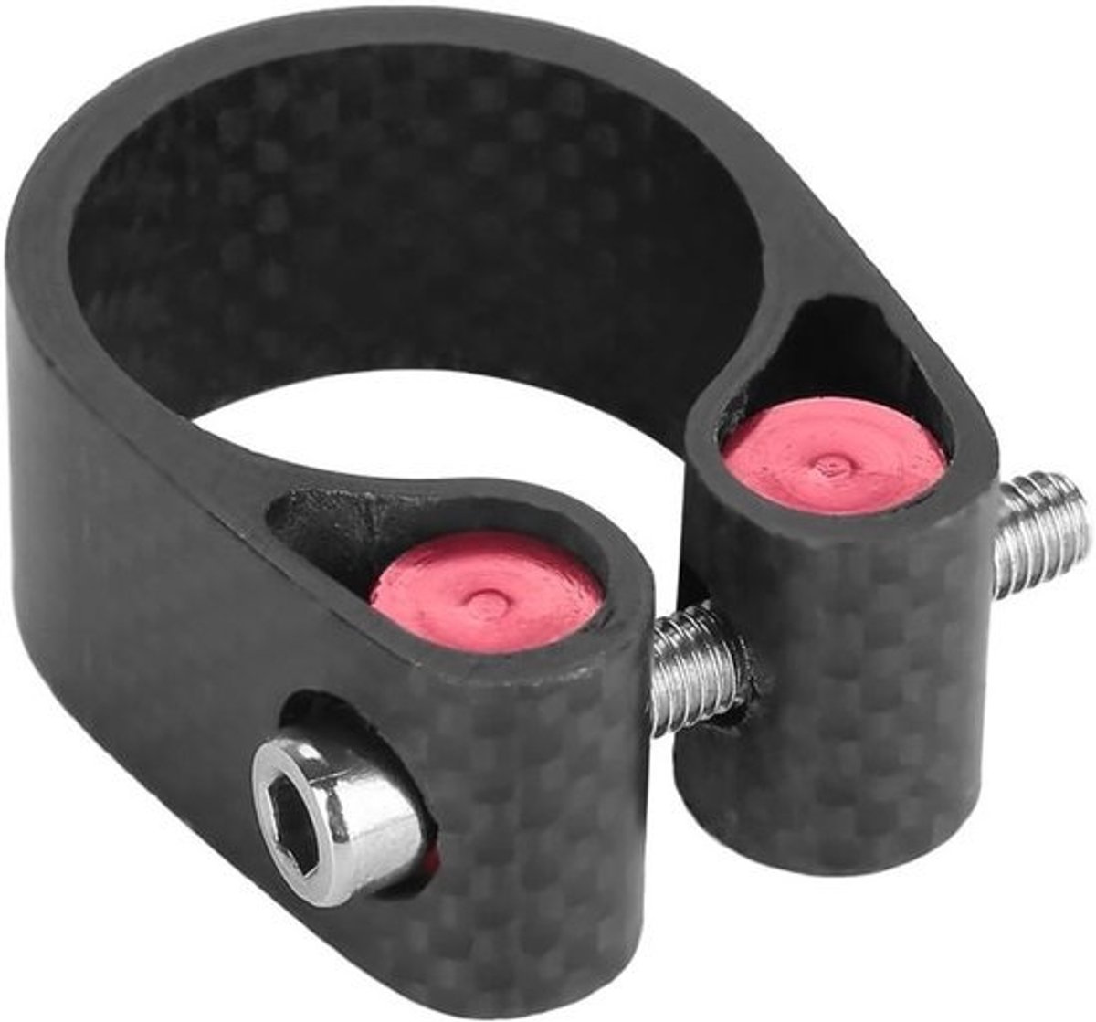 Carbonfiber-zadelpen - 27.2 mm, 30.8 mm en 31.6 mm - Snelle ontgrendeling - Verstelbare fietsklemmen