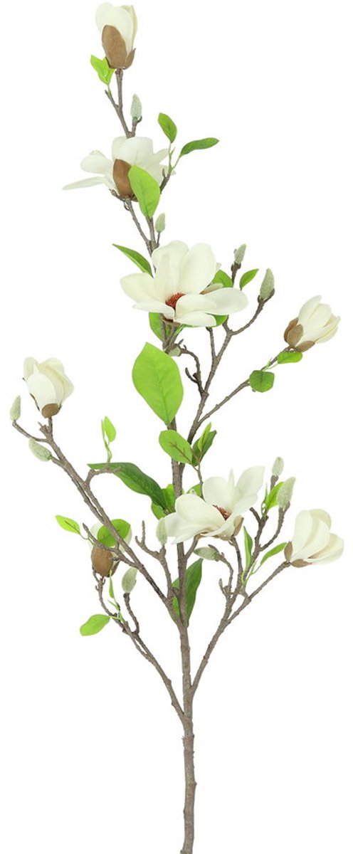 Buitengewoon Boet Kunsttak Magnolia Wit - 135 cm