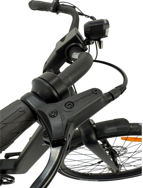 Vogue Motion Elektrische Fiets - Matt Black - Lage Instap — afbeelding 2