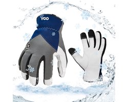 Vgo... Winter Work Gloves, Light Mechanical Gloves, Waterproof, Strength, 4℉ or More 3M Thinsulate C100 (GA9603FW) - ShopVlot