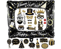 2025 party glasses New Year's Eve hair band - ShopVlot
