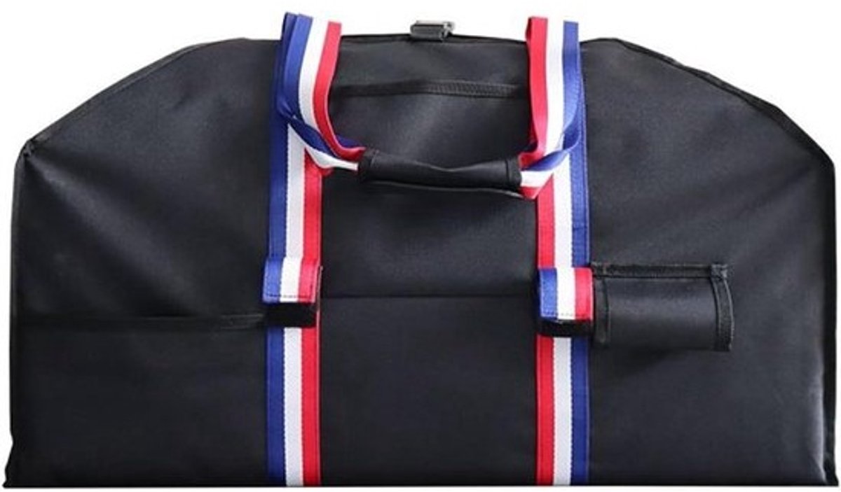 Houttas - Brandhout­houder - Voor de open haard - Waterdicht - Oxford - 60x30x25 cm - Zwart