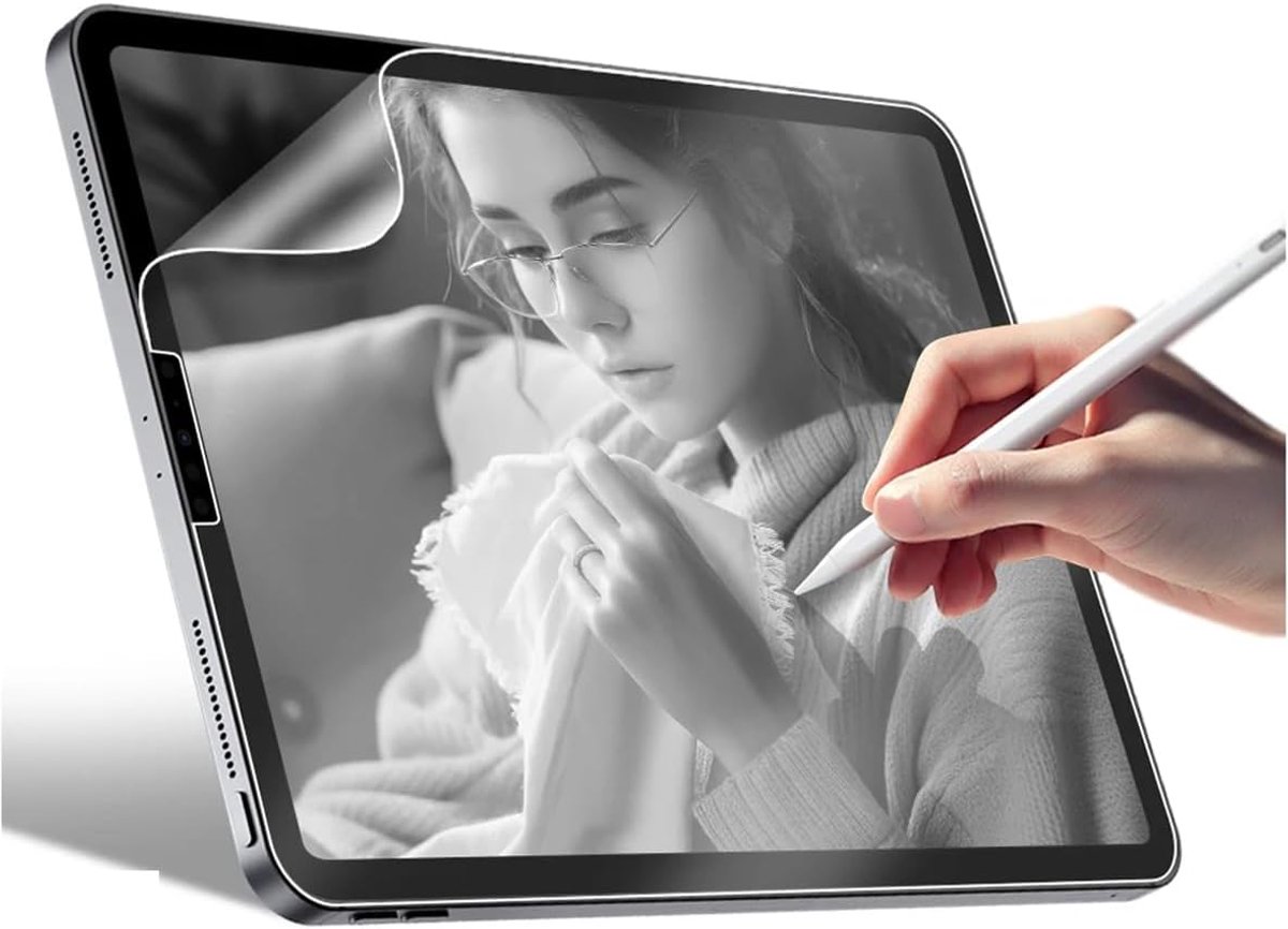 [2 stuks] displaybeschermfolie met papiereffect voor Lenovo Idea Tab Plus 12,1 inch TB361FU/TB361ZU, [niet-verblindend] papierfolie Pet Mat voor tekenen en schrijven