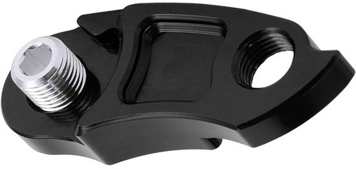 Fiets derailleurhanger - verlengstuk achterderailleur - mountainbike-upgrade - CNC-aluminiumconstructie - 20g lichtgewicht - wit