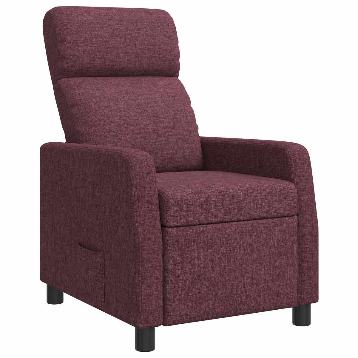 vidaXL Recliner - Paars - Stof
