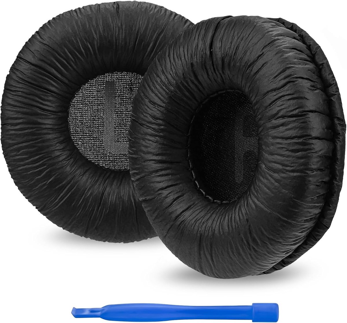 Vervangende Oorkussens voor JBL JR300, T450BT, T500BT, Tune 500, Tune 510BT Hoofdtelefoons (Leer/Zwart) - Comfort, Geluid en Duurzaamheid