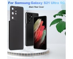 YHX-OU 6,8 inch Accudeksel voor Samsung Galaxy S21 Ultra 5G SM-G998B Achterkant glas Backcover back glas Vervanging - ShopVlot