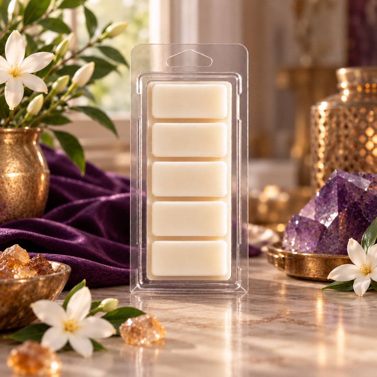 Waxmelts Alien - Geinspireerd op parfum - Snapbar - 55 gram - 100 % Sojawas - Handmade - Dierproefvrij - Vegan - Huisparfum - Wax melt - Voor in geurbrander - Voor in waxbrander - Geur in huis - Geurkaars