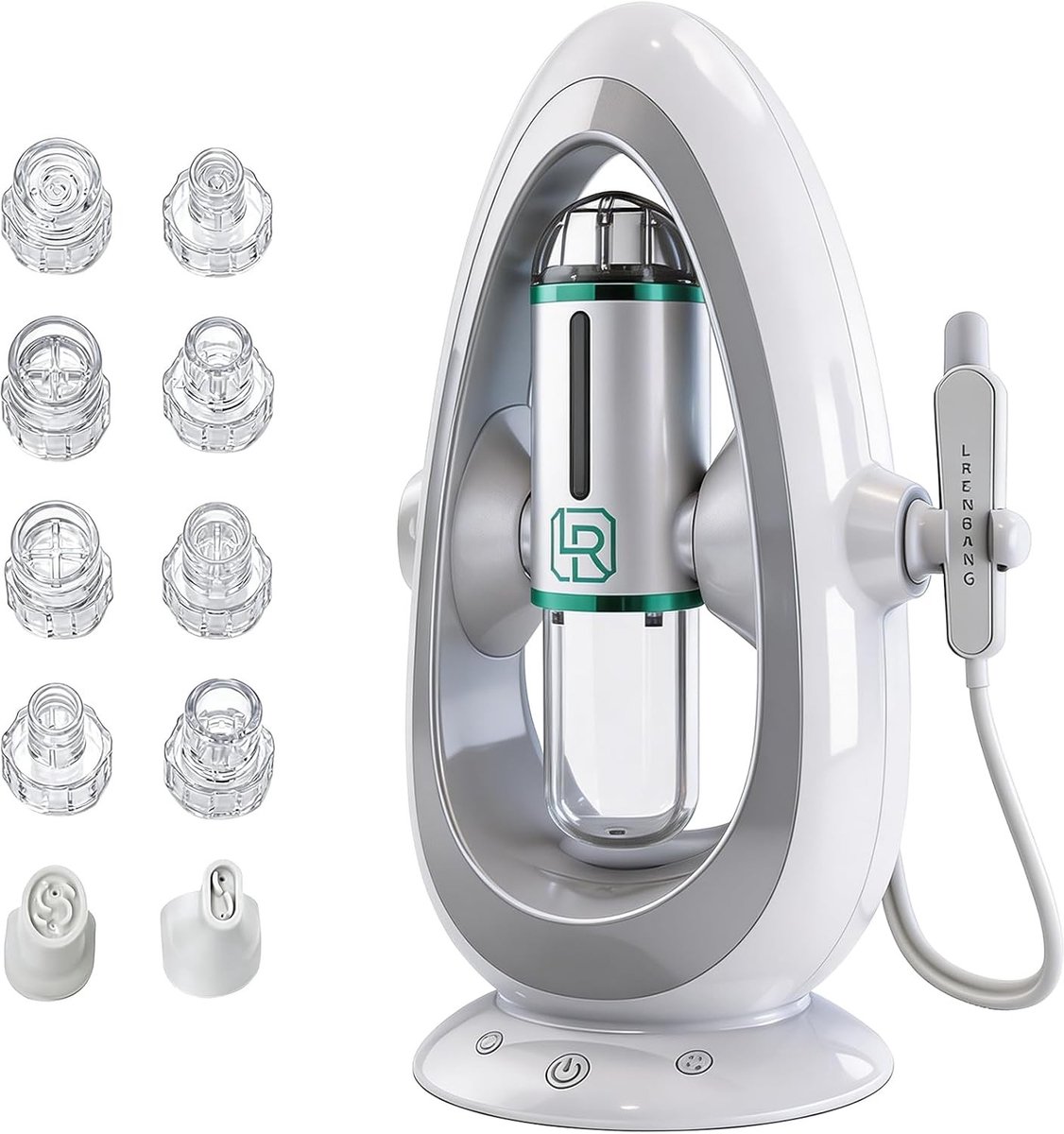 Diepe reinigingsapparaat voor de huid met microbellen, ideaal voor een stralende teint en poriënverkleining