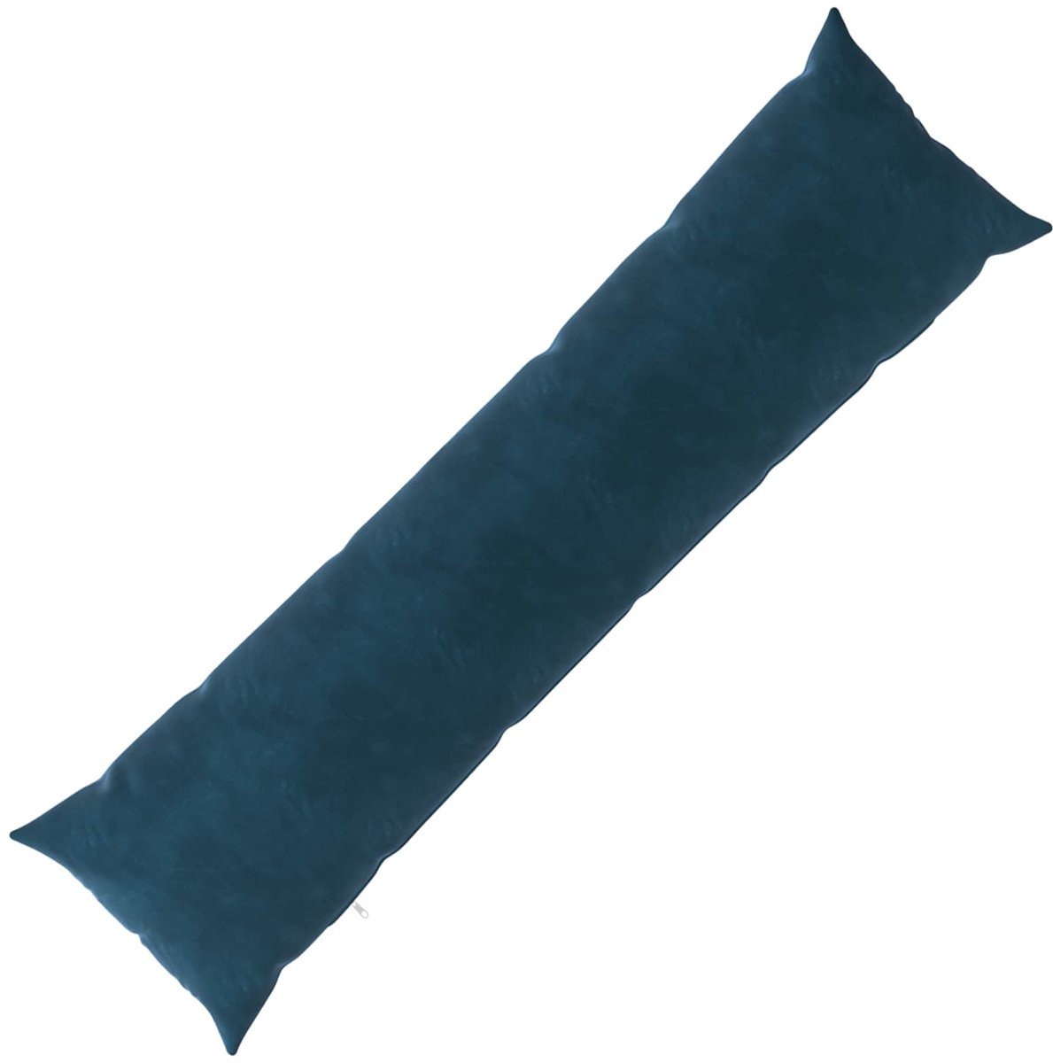 vidaXL Dekenkussen - HEERLEN - Blauw - 40 - x - 145 - cm - fluweel