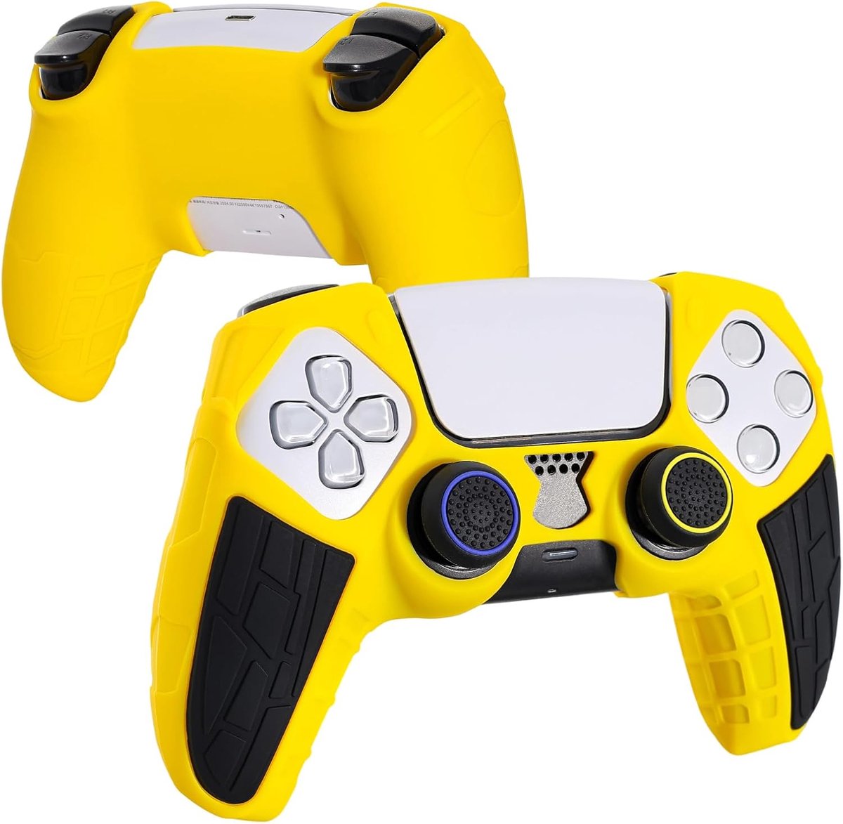 DLseego PS5 Controller Case, Non-Slip Silicone Soft Shell Case, Ergonomic Protective Cover for PS5 Controller with 4 - ShopVlot