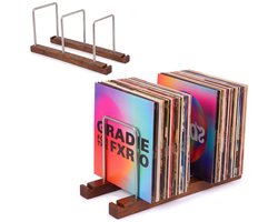 Luft LP houder - Voor 30 LP's - Vinyl - Opbergsysteem - Platenrek - Houder - Standaard - Album - Platenhouder - LP rek