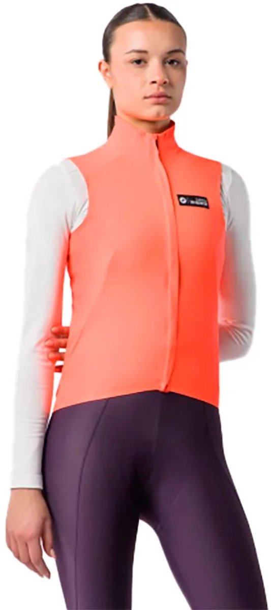 Castelli Perfetto 2 Gilet Oranje M Vrouw