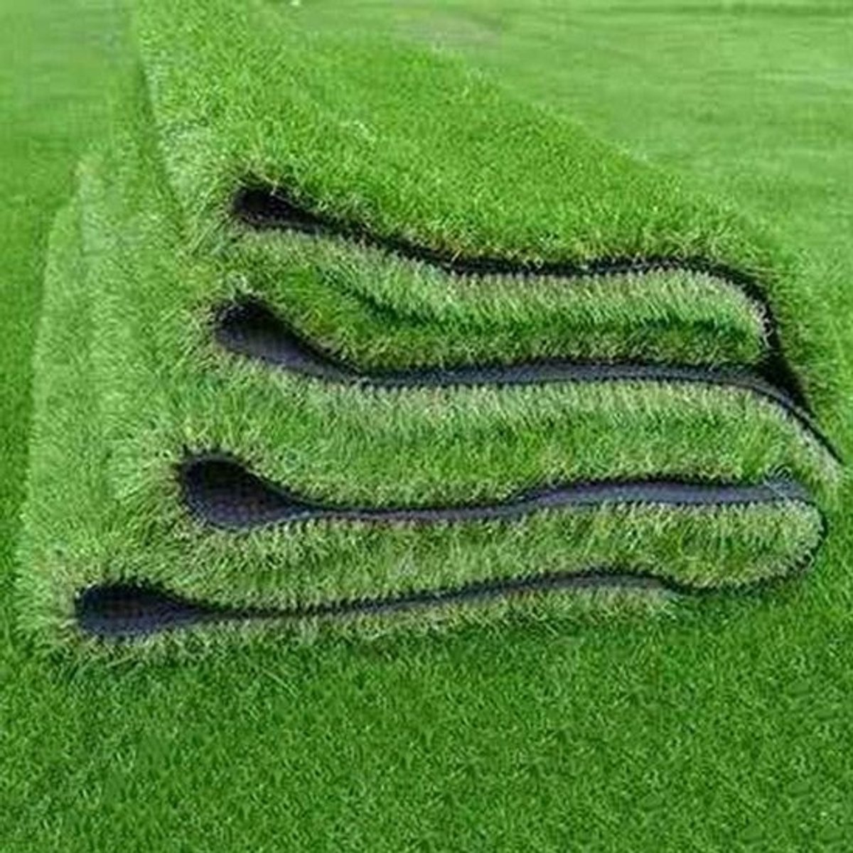 Grastapijt - Synthetisch gazon - Binnen en buiten - Hoge slijtvastheid - 2x0.5m - Groen