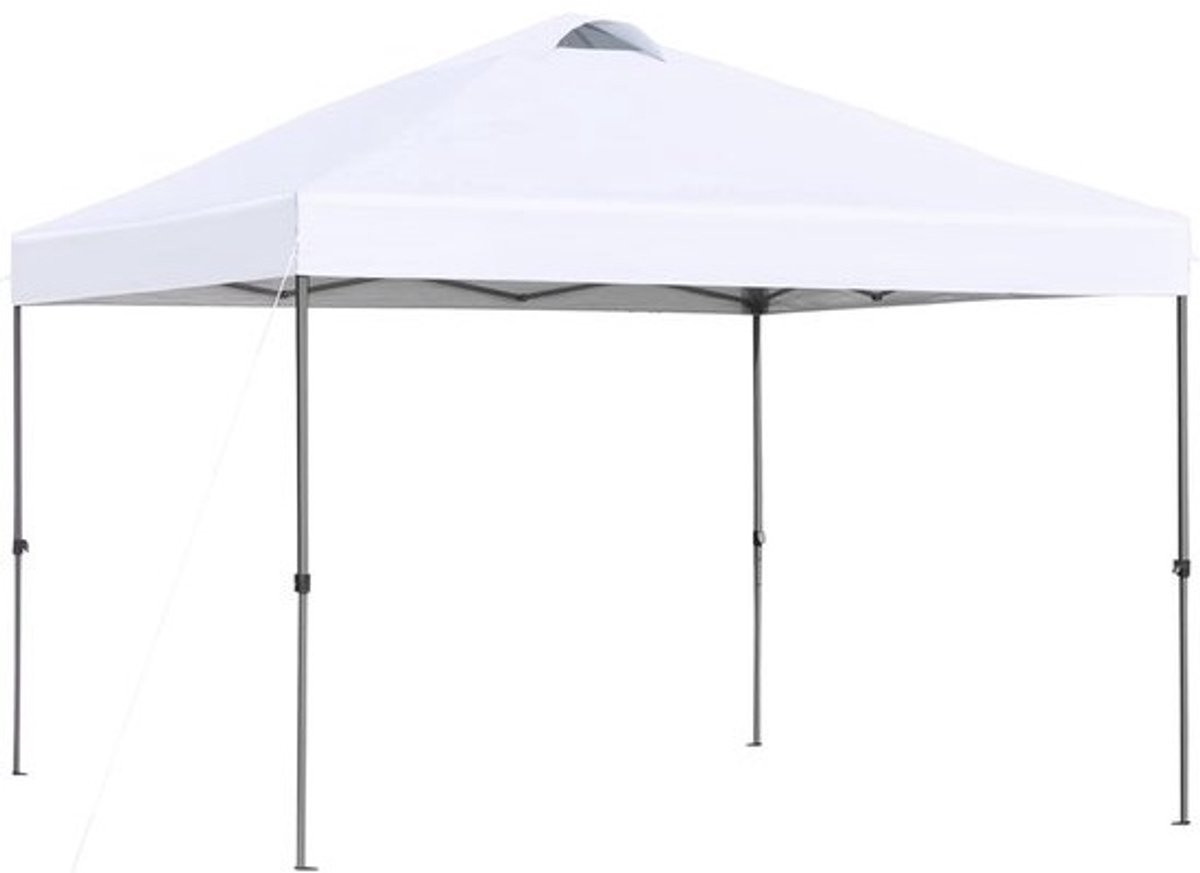Inklapbare Pop-Up Partytent 3x3m - Tuinpaviljoen met Haringen en Scheerlijnen - Voor Feesten en Kampeertochten