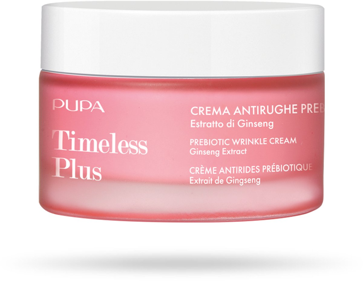 Pupa Timeless Plus Prebiotic Wrinkle Cream 50 ml - Ginseng Extract