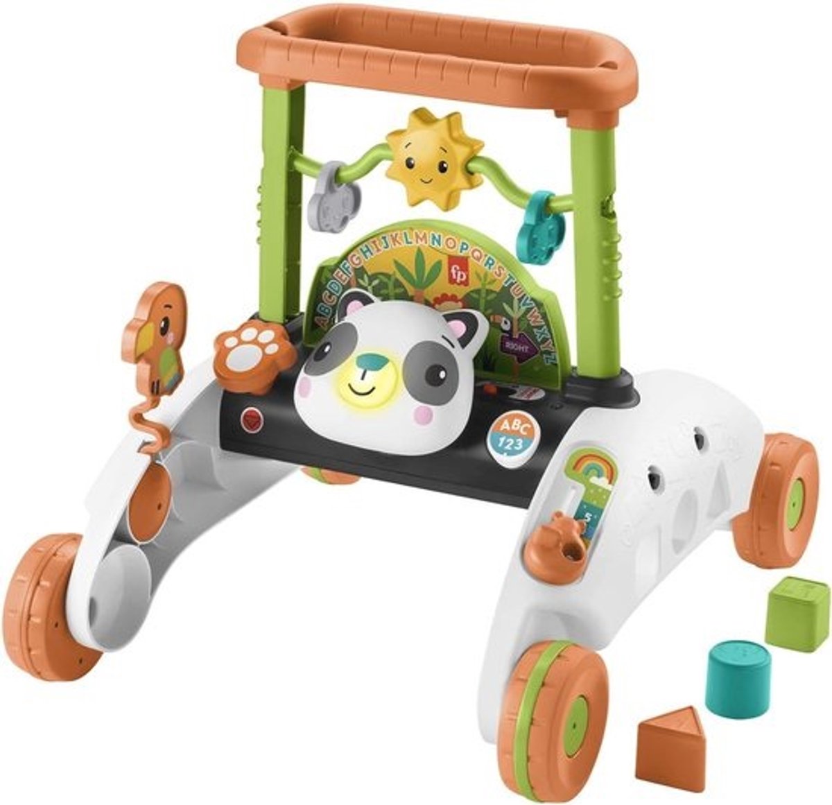 Interactieve Panda Walker met 100+ liedjes en geluiden - Speelcentrum voor kinderen vanaf 6 maanden
