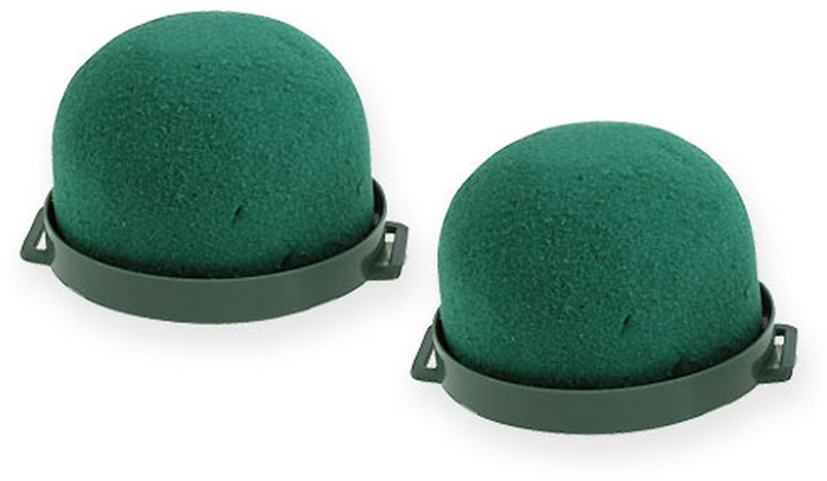 Steekschuim bloemstukhouder mini decoratie 5cm 12 st