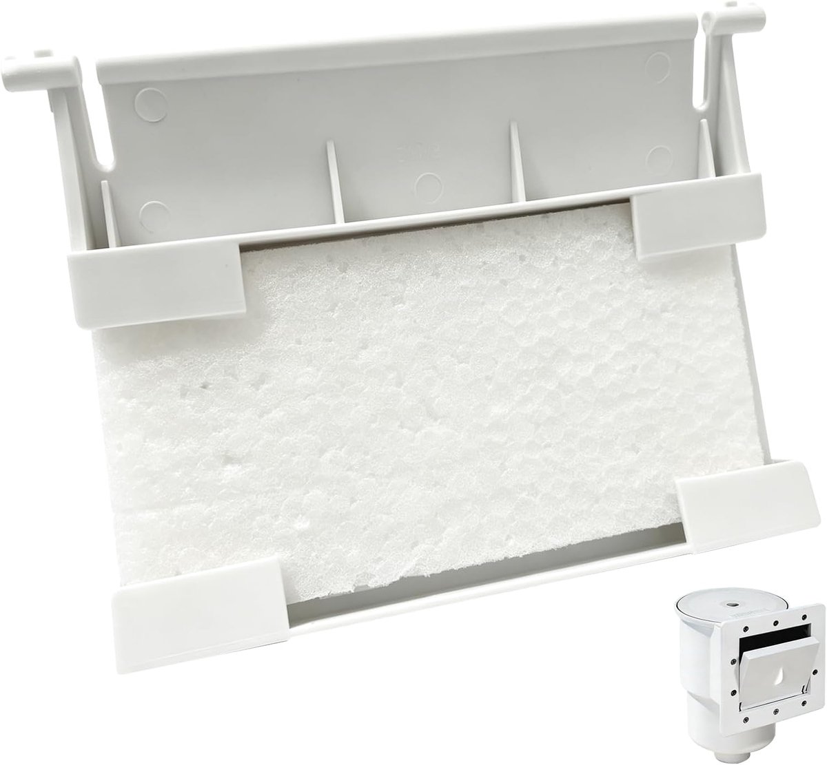 Skimmerklep vervanging voor standaard 145 x 120 mm, zwembad skimmerklep - ShopVlot