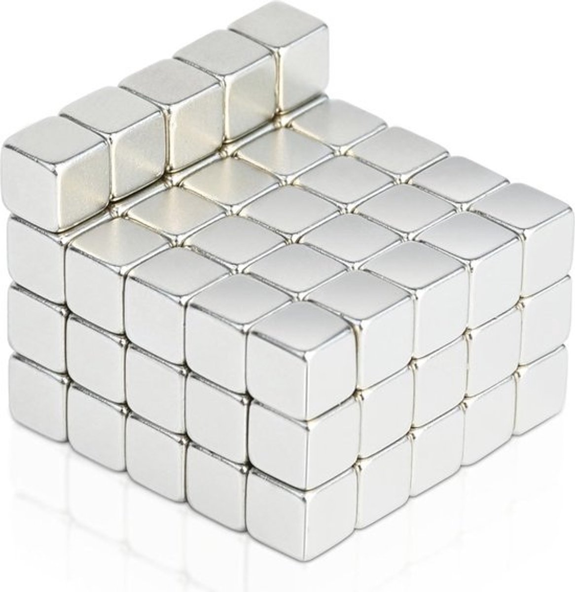 80 stuks neodymiummagneten 5x5x5 mm - extra sterke rechthoekige minimagneten voor koelkast, magneetbord en knutselen
