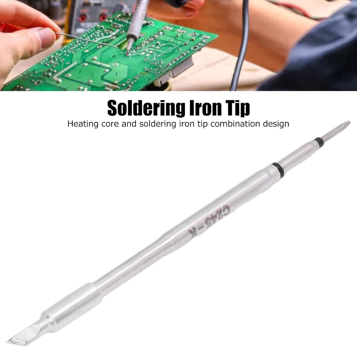 Soldering Iron Tip, Replacement Alloy Bits Copper for JBC C245 T245 Handle, Universal Solder Tip Compatible with JBC - ShopVlot