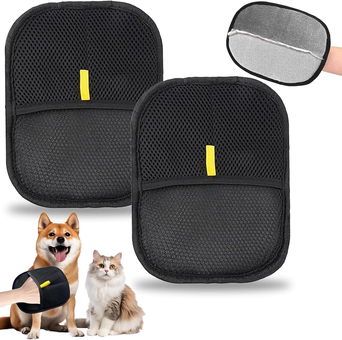 Handschoen, magnetische handschoen, herbruikbare handschoen voor dierenharen, antistatisch voor honden en katten, herbruikbaar