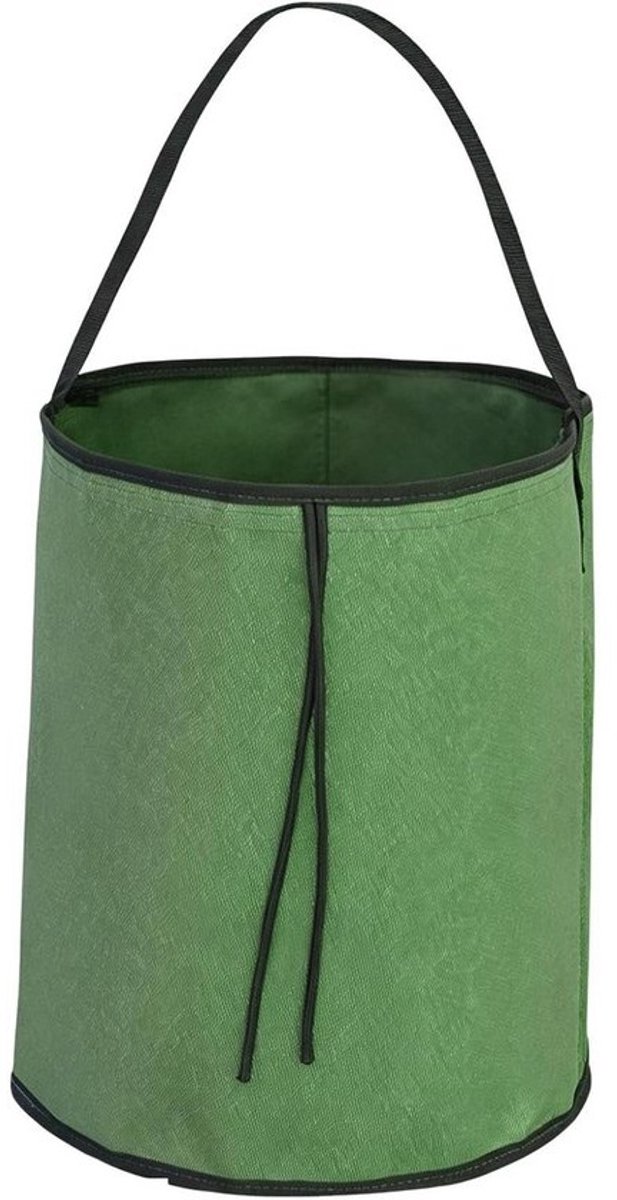 Houtpellet - opslagzak - Draagbare - emmer - Buiten koken - Brandwerend - materiaal - 35 x 30 x 30 cm - Zwart