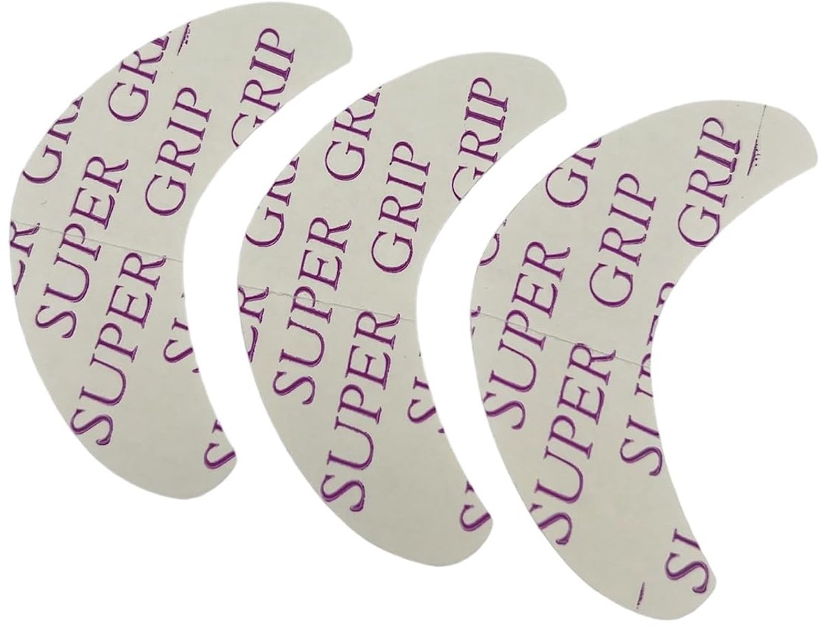 Super Grip Spot Contour Corner 36 Pieces - Transparent Adhesive Corner for All Hairpieces, Wigs and Hair Systems - ShopVlot