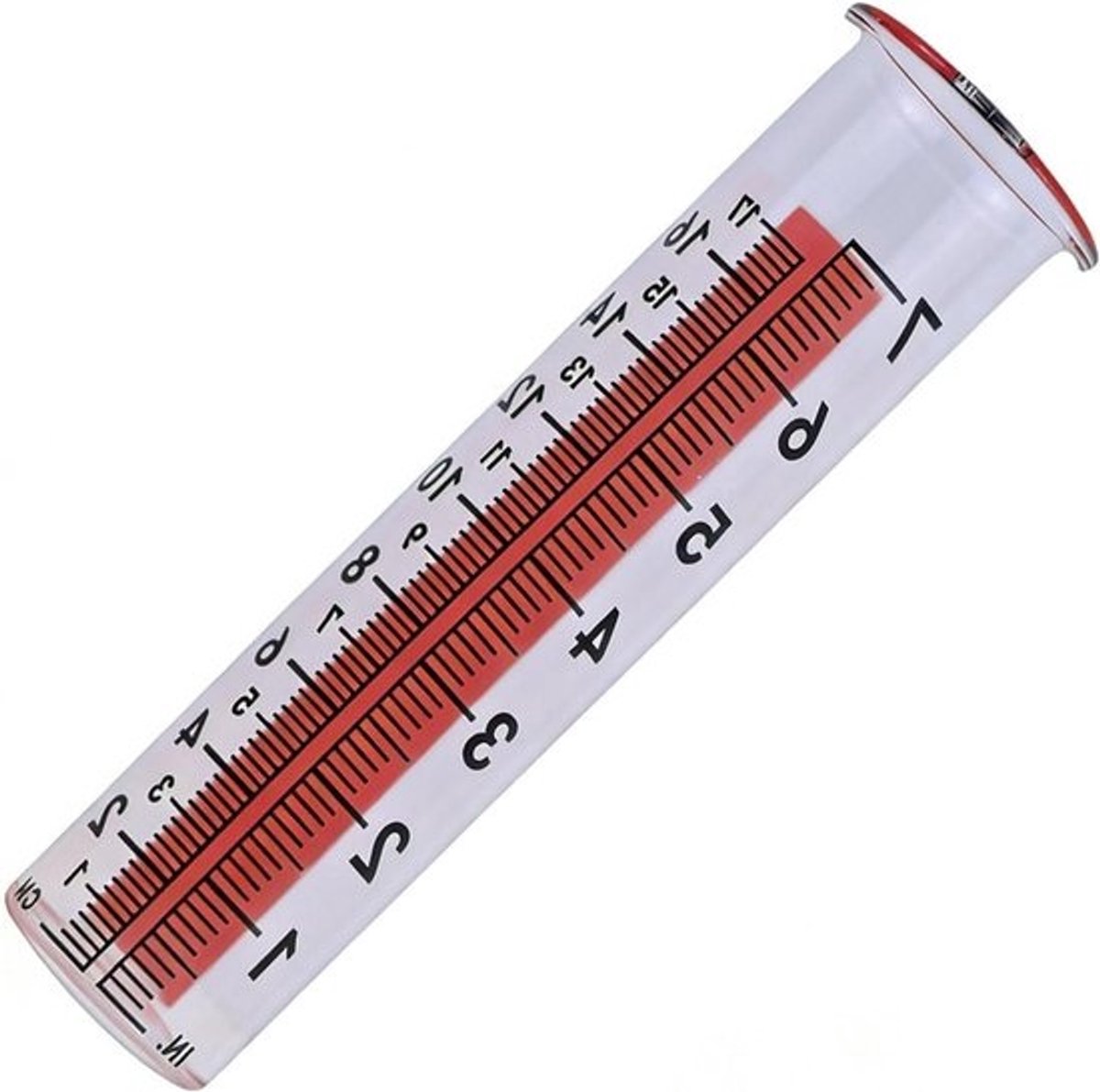 Precisie-regenmeter - Hoge borosilicaatglasbouw - Maatwerktuig voor diverse toepassingen decoratief