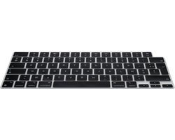 kwmobile Keyboard Cover Compatible with Apple MacBook Neo - AZERTY (France, Belgium) Layout Keyboard Cover Silicone Skin - Black