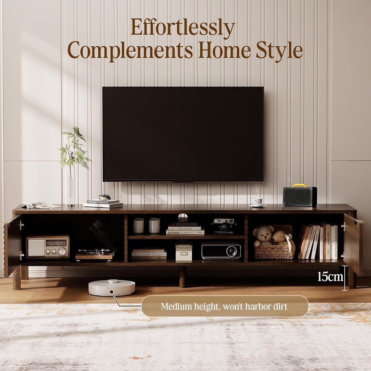 TV Meubel 180 cm - Industrohome