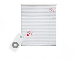 Elektrische jaloezieën met accu - 25 mm lamellen - Zonder boren, 120x220 cm