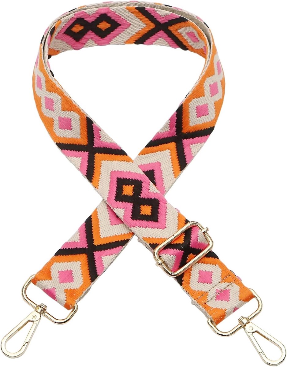 Brede schouderriem vervangende riem crossbody canvas tas handtas