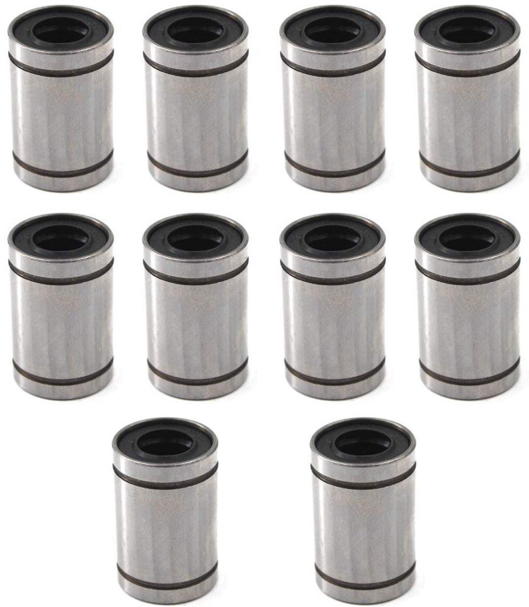 Linear Ball Bearings 6x12x19mm Ball Bearing Bushing for 3D Printer - ShopVlot