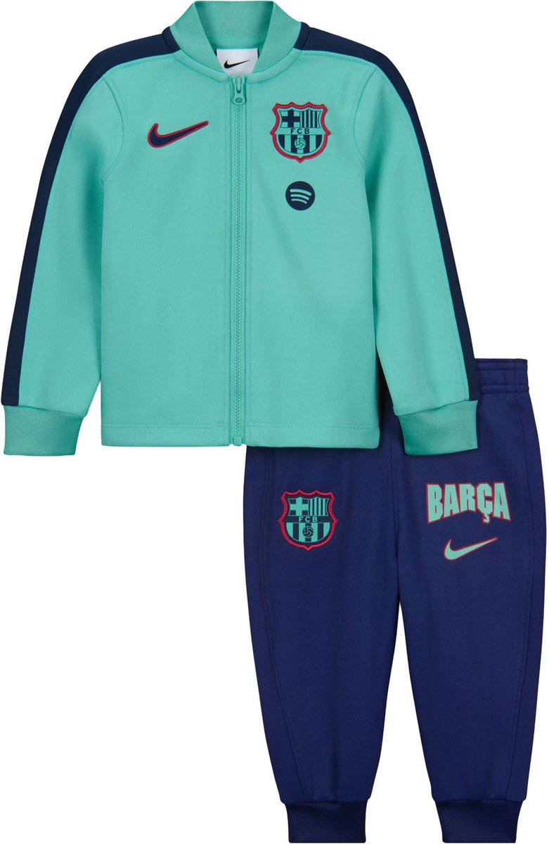 Nike FC Barcelona Strike Trainingspak Baby Turquoise