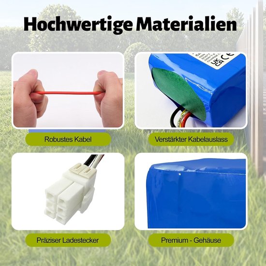 5000mAh robotmaaier vervangende accu voor Dreame A1 A2 Pro, MOVA M600 M1000, ViAX 250/500, LiDAX Ultra 800/1200/1600, vervangt MBPM20 MBPA14 (100Wh, Li-Ion) — afbeelding 4