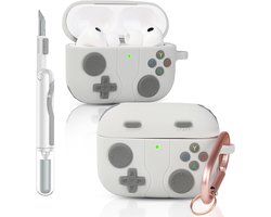 Hoesje voor AirPods Pro 3/Pro 3rd Generation 2025 | Silicone Gevals | Volledige Bescherming | 3D Speelhandel Huid Ontwerp | met Schoonmaak Kit | Meerkleurige Oortelefoon Hoesje voor Jongen Meisje