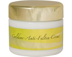 Chi-enterprise Gouden anti-rimpelcrème, 50 ml, hoogwaardige zachte crème voor dagelijkse gezichtsverzorging, voor een jonger en gelijkmatig huidbeeld, aanbevolen voor de huid jaar