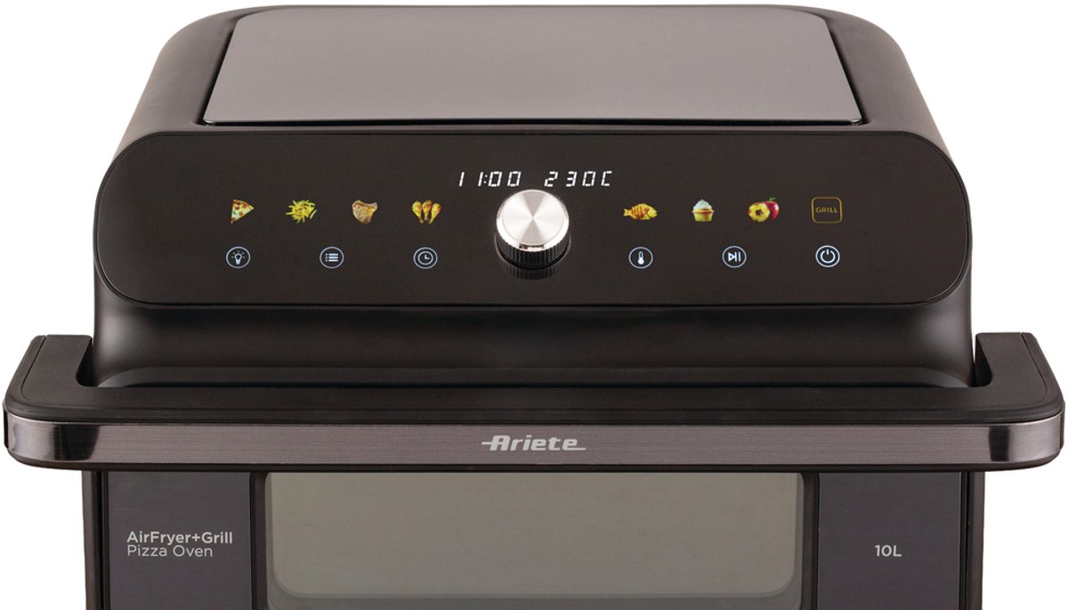 Ariete 4649/00 Airfryer + Pizzaoven & Grill – 10L – 2000W – Pizza tot 30 cm – 8 Programma's – 230°C – foto 2
