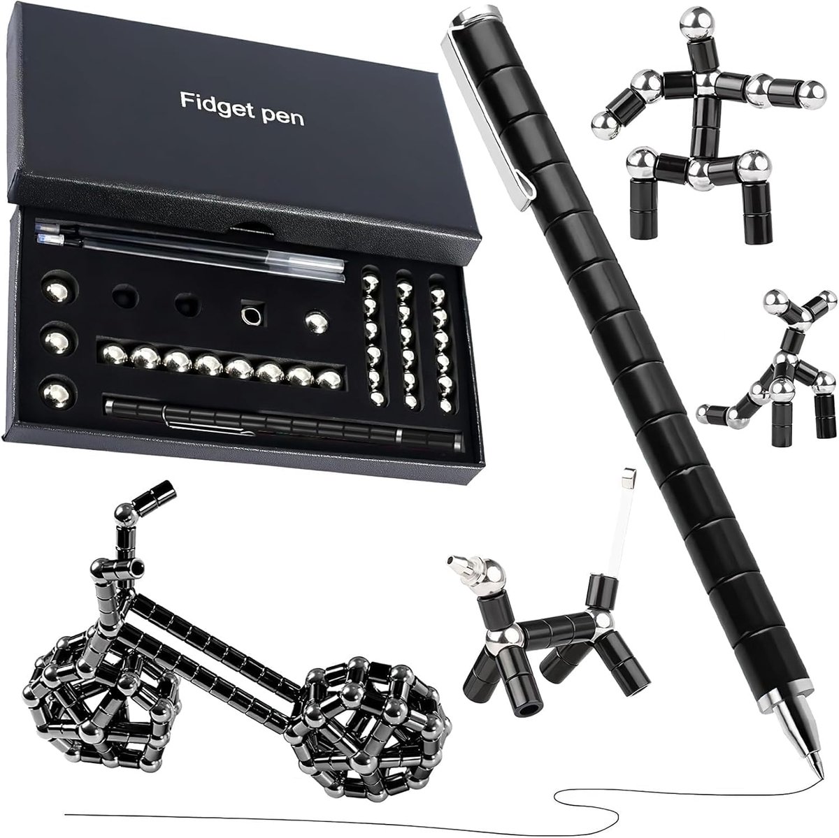 Balpen, Fidgetpen, Grappige Multifunctionele Magnetische pen
