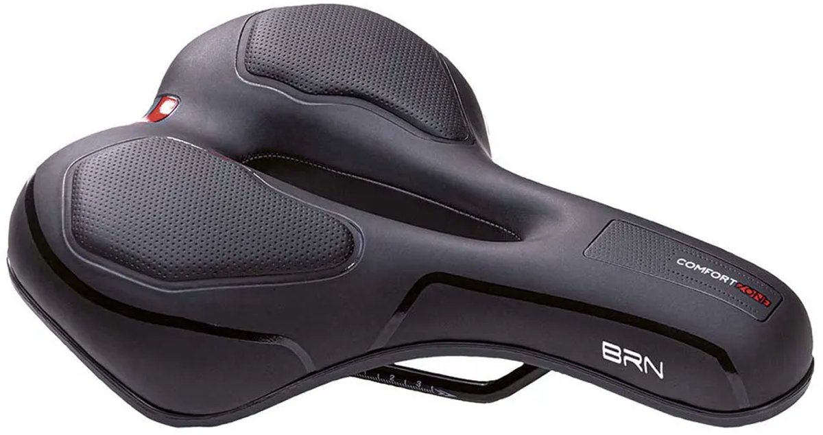 Brn Comfort Zone Zadel Zwart 180 mm