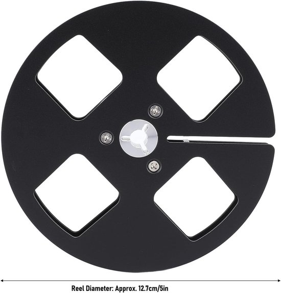 Lege Geluidsband Spoel van Aluminium, 5 Inch met 4 Gaten voor Studer Bandrecorder en Audio-opnames — afbeelding 4