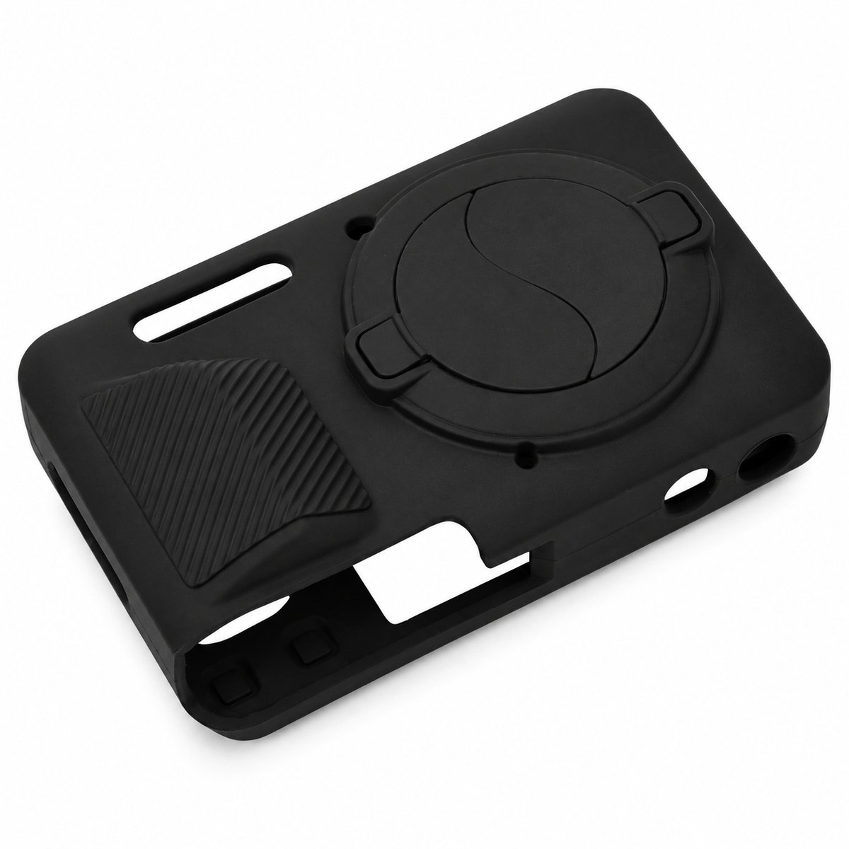 DrPhone CamShield FZ55 – Siliconen Camera Hoes voor Kodak PIXPRO FZ55 – Beschermcase – Zwart