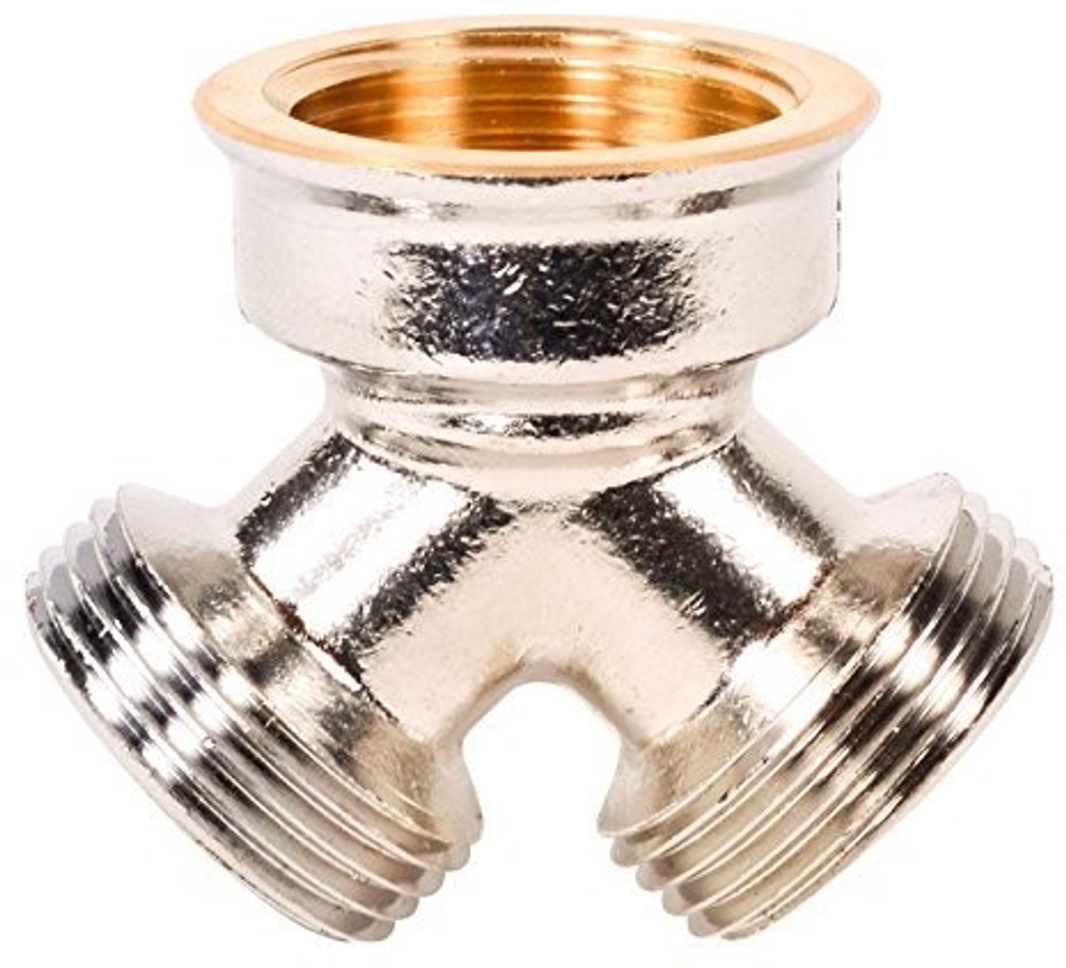 Messing Y-Verdeler 3/4'' IG x 3/4'' AG