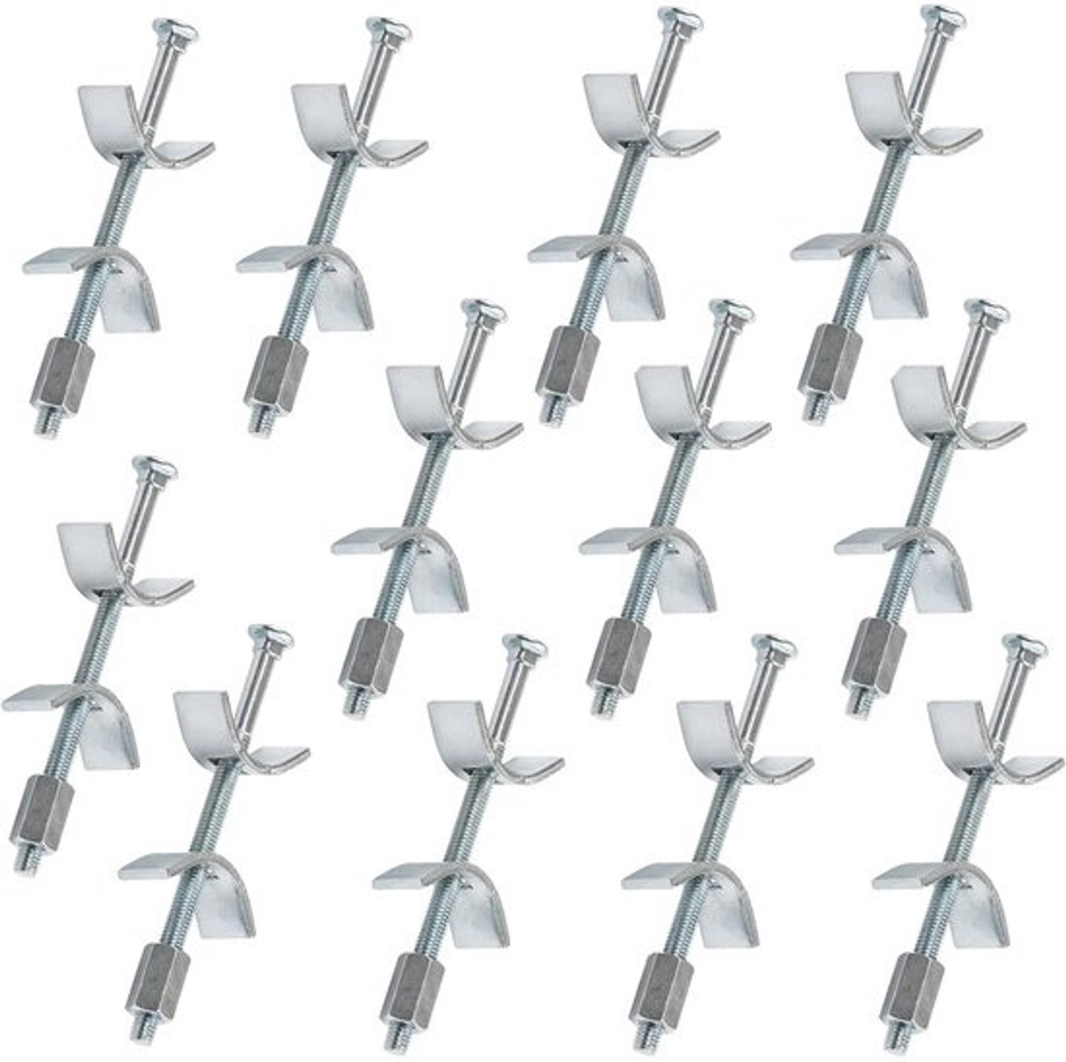 Werkbladverbinding - Meubelmontage - Keukeninstallatie - Stevige bevestiging - 150 mm set - Zilverkleurig