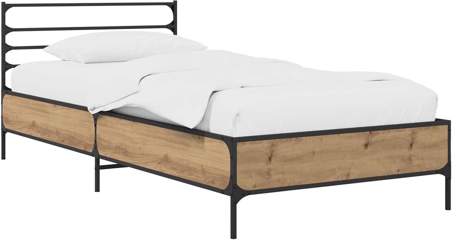 Hout modern rechthoekig design Artisanaal eiken 80x200 cm