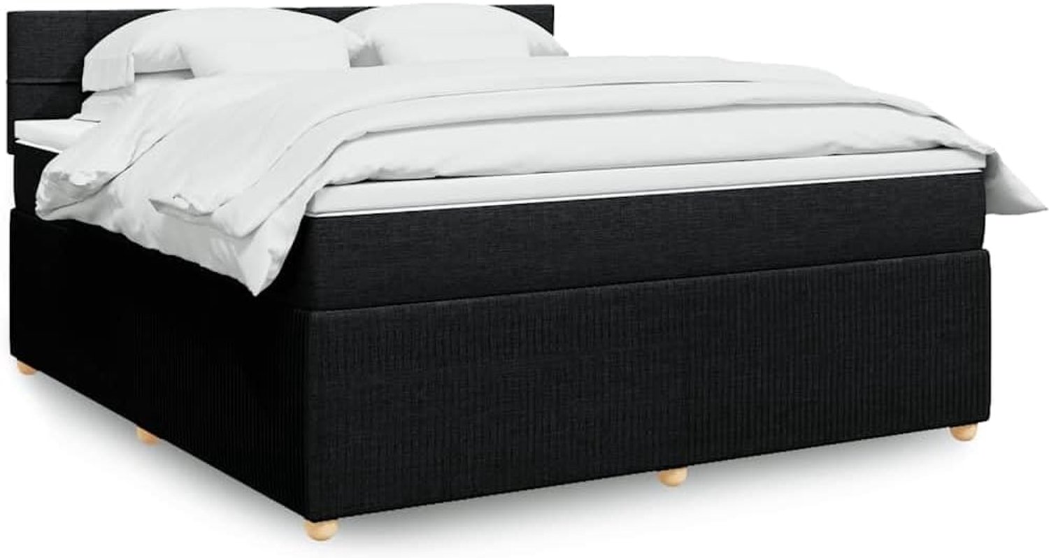 Pocketvering boxspring 180x200 zwart